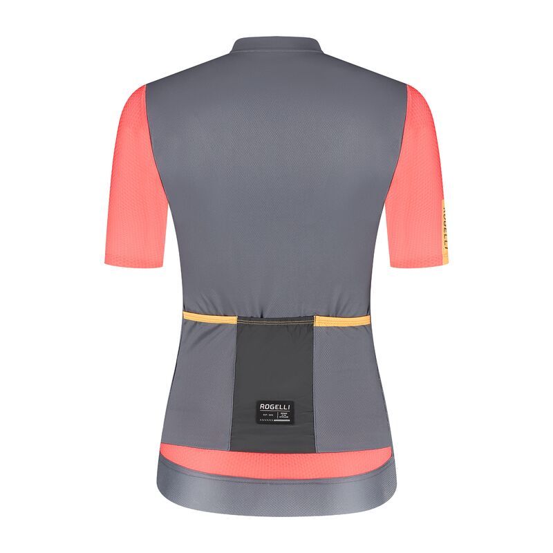 Rogelli FAST women's t-shirt, gray and , lila póló