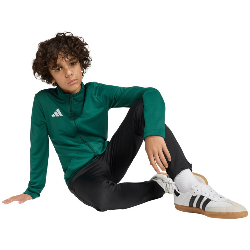 adidas Entrada 26 Track green kids' sweatshirt KE9837 104cm pulóver