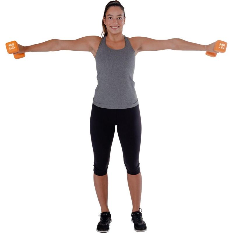 Pure 2 Improve NEOPRENE Dumbbell 4KG 1 PC. edzőfelszerelés GSP-1068961