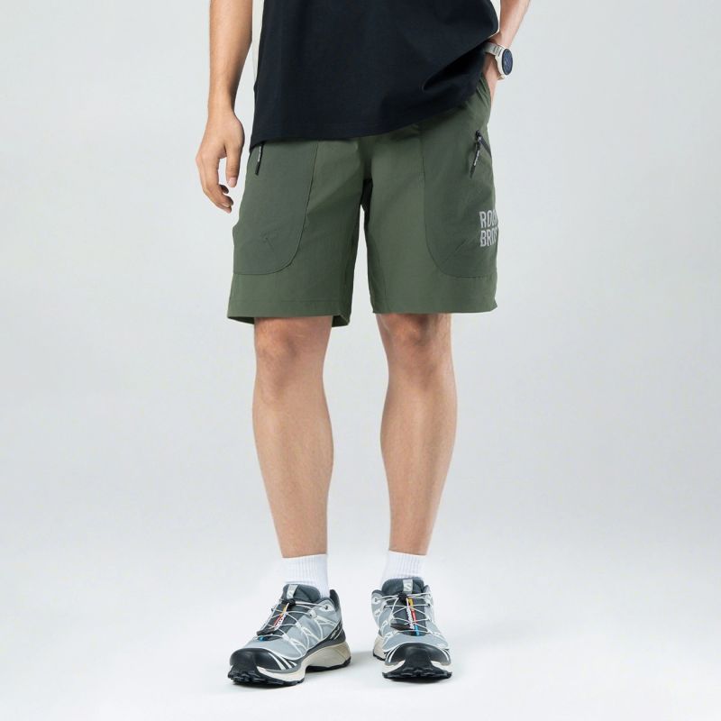 Rockbros with belt size L - green zielony \ l short