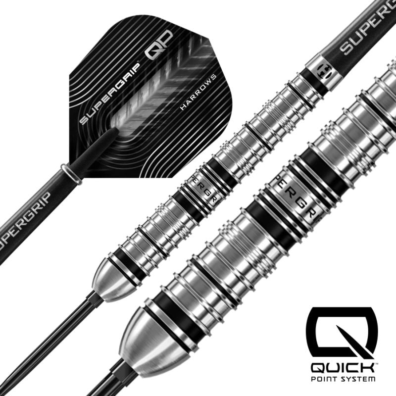Harrows SUPERGRIP QP TAPERED 90% steeltip darts Egyéb