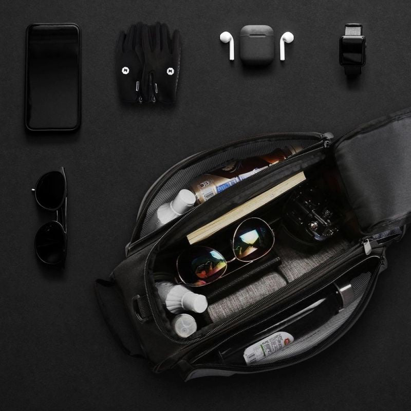 Wozinsky Bike Pannier with Shoulder Strap 13L Black ( ) fekete táska 304004-47865