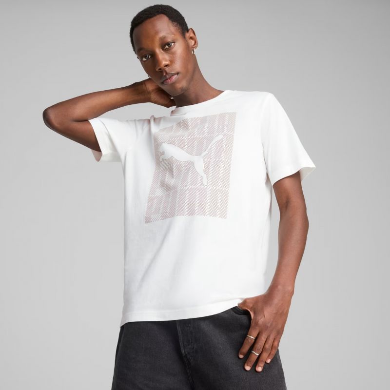 Puma Graphics Wording Tee M 684825 02 Póló