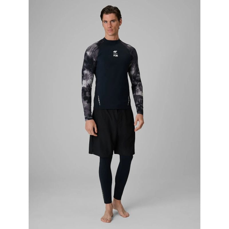 Men's 4F swimming and water sports leggings with UPF50+ filter