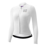 Rockbros 15110012004 ROAD TO SKY Women's Cycling Jersey, Long Sleeve, M - White m \ biały póló 15110012003-211581