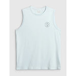 4F Men's sleeveless relaxed smooth t-shirt póló