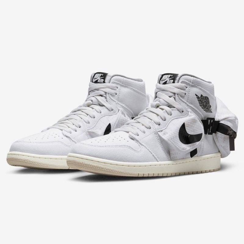 AIR Jordan Men's 1 MID Utility Sneakers - fekete cipő