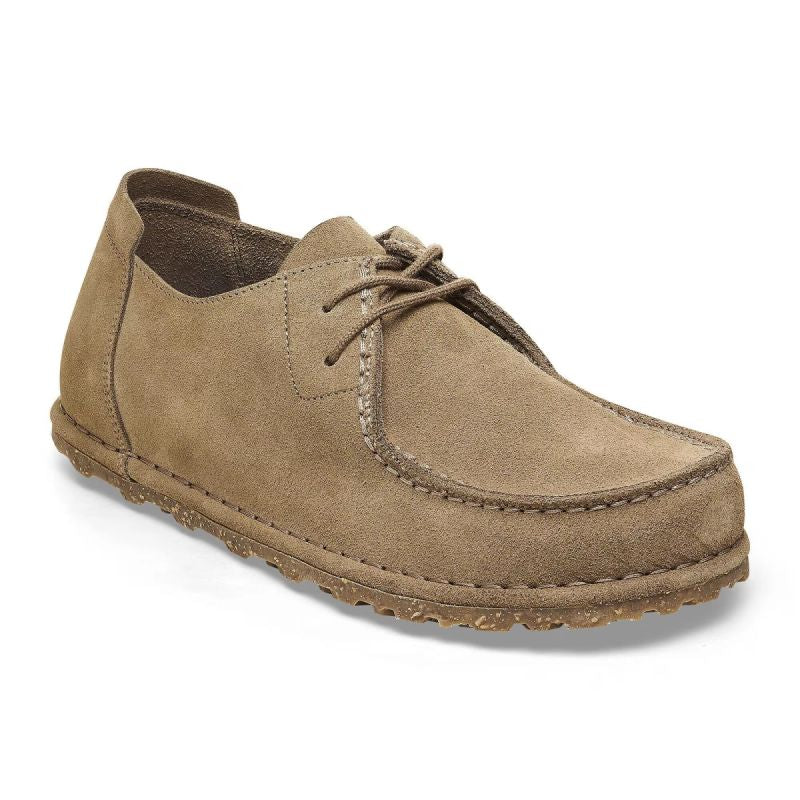Birkenstock Men's Moccasins UTTI LACE 1027274 GRAY TAUPE (Standard Width) szürke utcai cipő