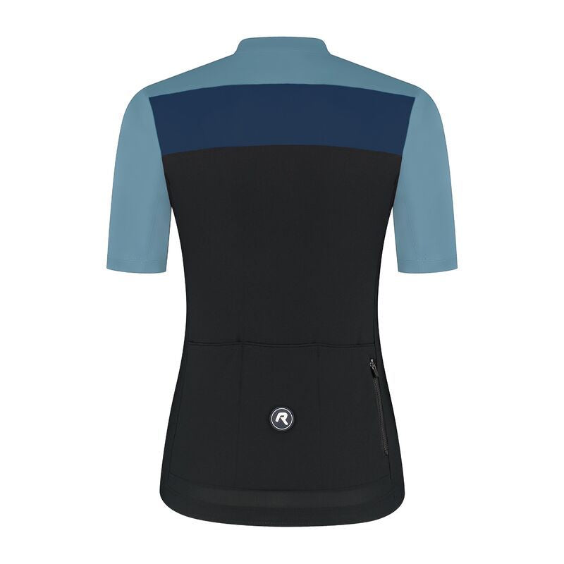 Rogelli CORE BLOCK women's t-shirt black/ fehér póló