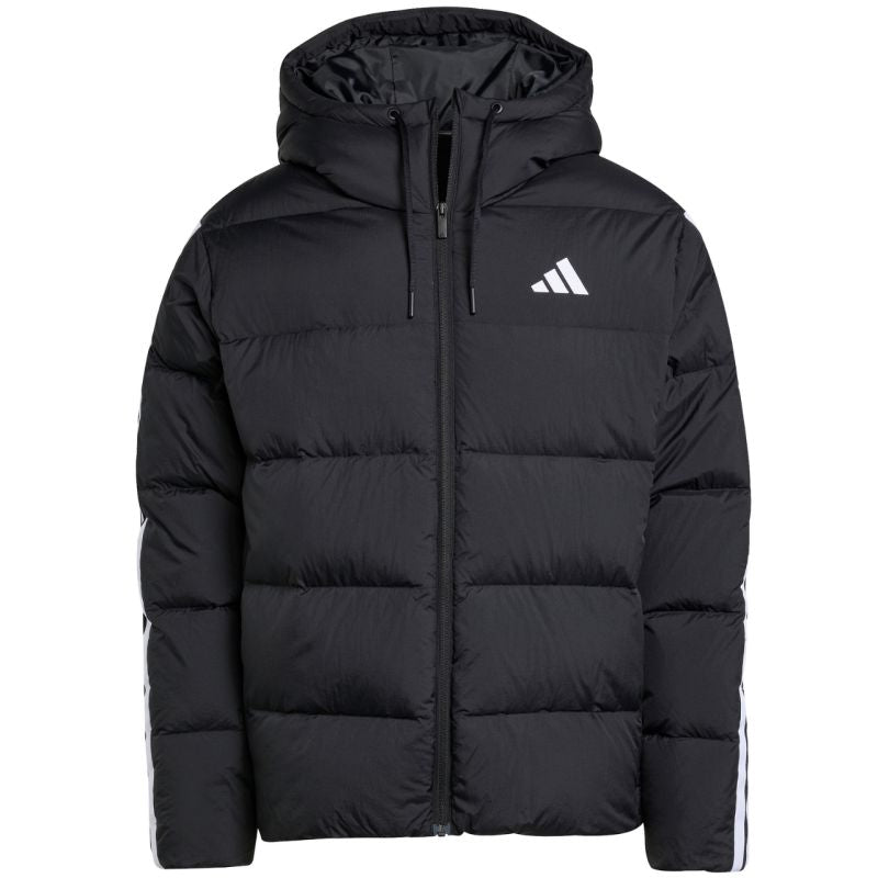 adidas Essentials Climawarm 3 Stripes Puffer Down Hooded M JM4165 Kabát