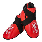 MASTERS FIGHT EQUIPMENT OSPU-1W KIDS Foot Protectors (WAKO APPROVED) (PRICE CHANGE) fekete védőfelszerelés 030611-2XS
