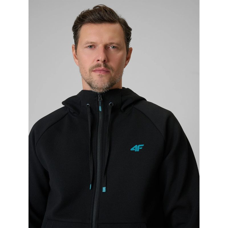 4F Men's regular hooded sweatshirt pulóver