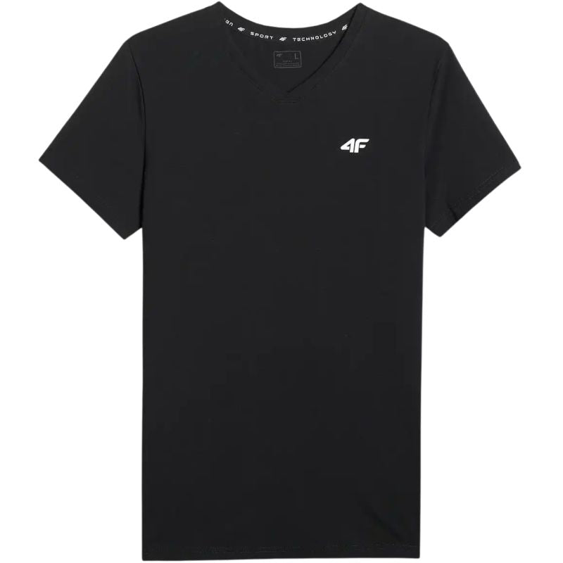 Men's T-shirt 4F M3339 deep 4FWMM00TTSHM3339 20S fekete póló