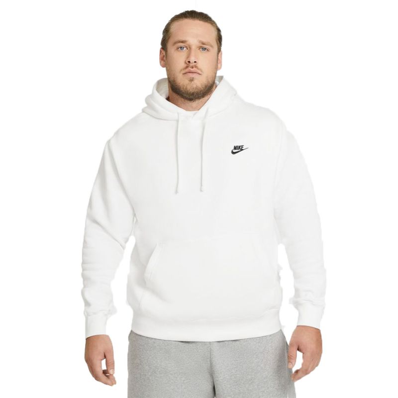 Nike NSW Club Hoodie fehér pulóver