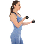 Enero Vdb 12kg Dumbbell Set Christmas Tree Stand Fit fekete dumbbell, strength training equipment, training equipment, sets