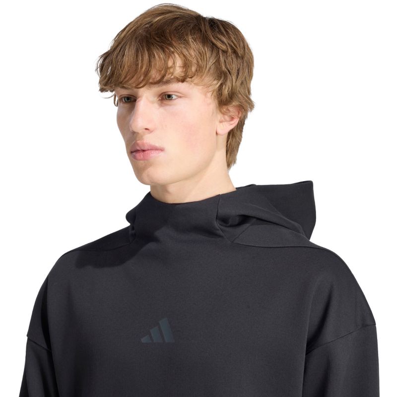 Adidas Men's ZNE Hoodie Black fekete kapucnis pulóver KF3776