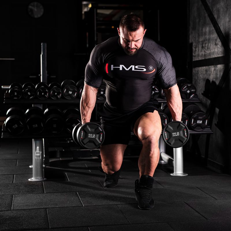 HMS HPC 22.5 KG POLYURETHANE Dumbbell CPU súlyzó 17-66-198