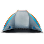 NILS CAMP NC8030 XXL blue beach tent kék hátizsák