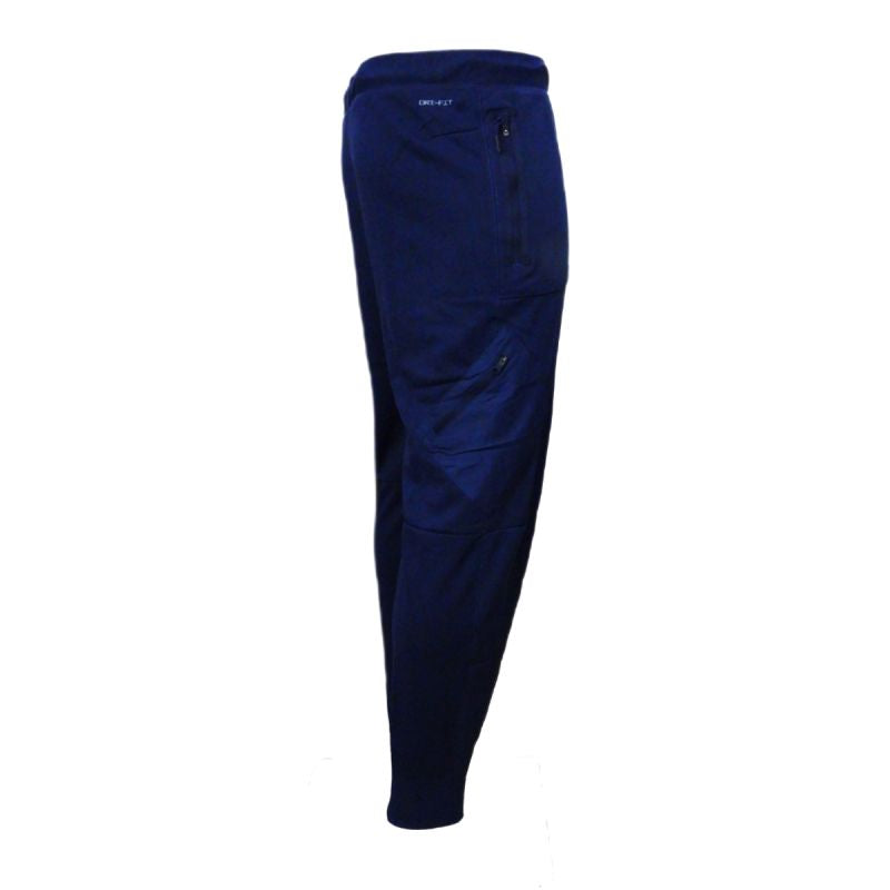 AIR Jordan Men's Navy Blue Dri-FIT Training Fleece - sötétkék nadrág