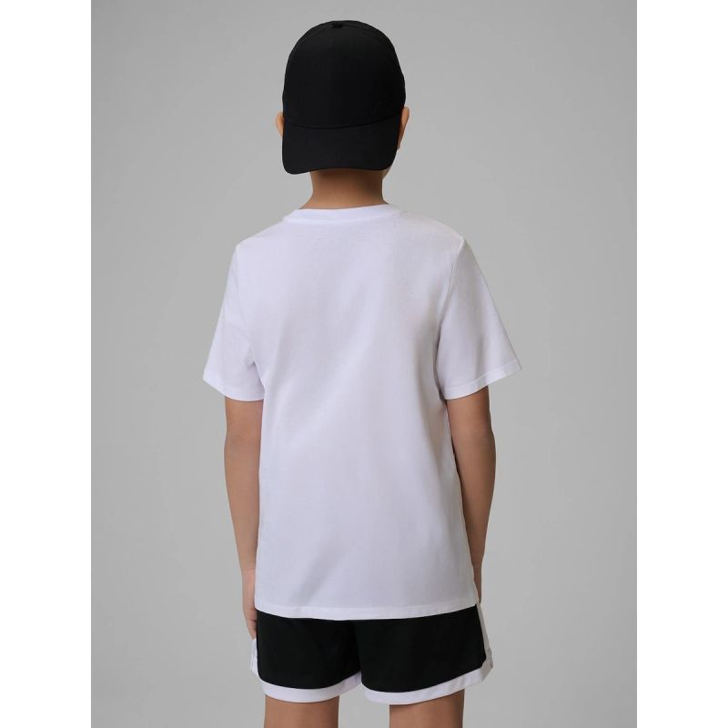 Boy's regular printed T-shirt 4F 4FJRSS26TTSHM3599-10S clothing