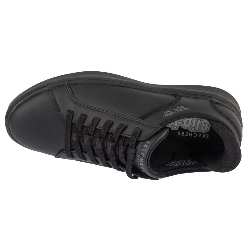 Skechers Slip-Ins: Court Break - Suit Sneaker 183177-BBK Black 39 Cipő