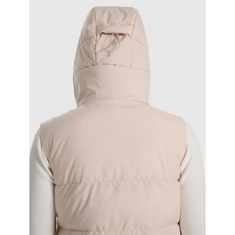 Women's down vest with synthetic filling 4F 4FRAW25TVJAF327-83S kabát