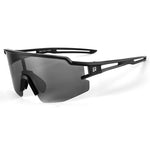 Rockbros Polarized Cycling Glasses with UV Protection and Corrective Insert 14120008006 Gray Lenses - Black czarny glasses, training equipment