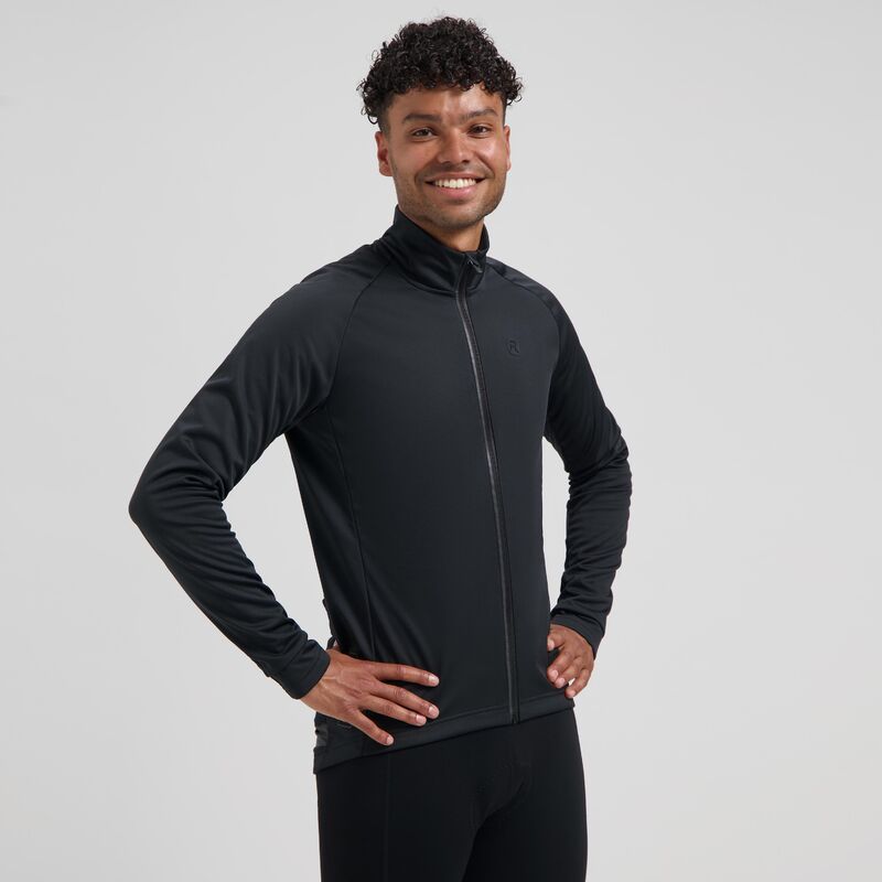 Rogelli ESSENTIAL II winter 3XL fekete dzseki