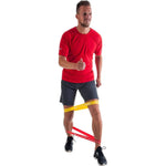Pure 2 Improve Set Of Fitness Crossfit Mini Bands 3 Pcs fekete sets
