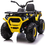 Enero Battery-Powered Quad Car Trapper Yellow sárga toys