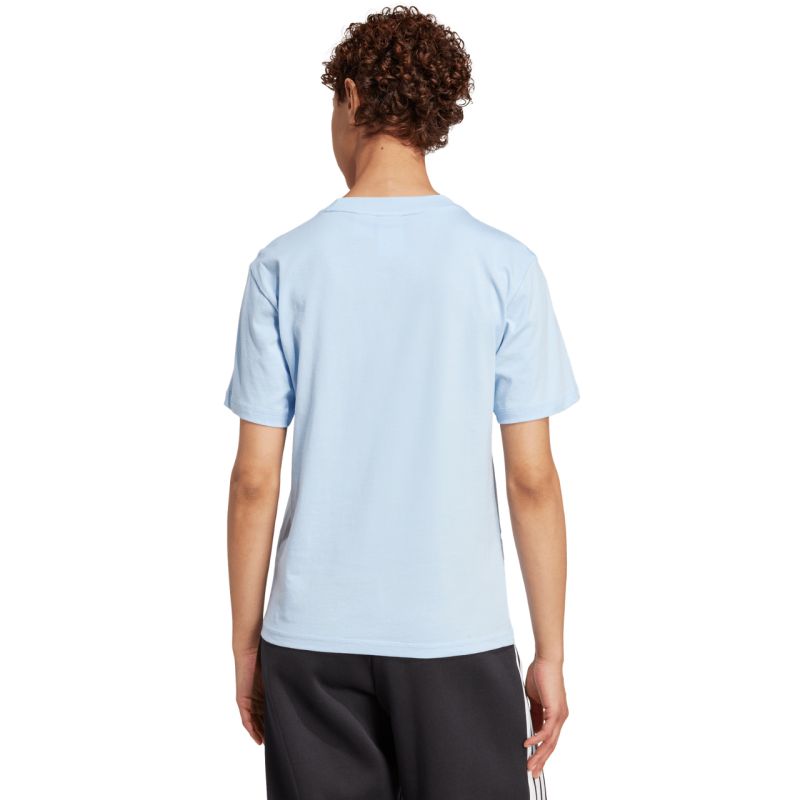 Adidas Essentials Small Logo Women's T-Shirt Light Blue 2xs ruházat JY4962