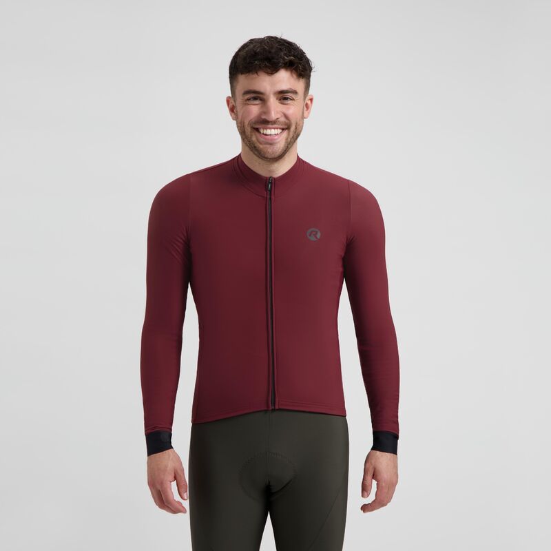 Rogelli SIGNATURE long sleeve t-shirt red piros póló