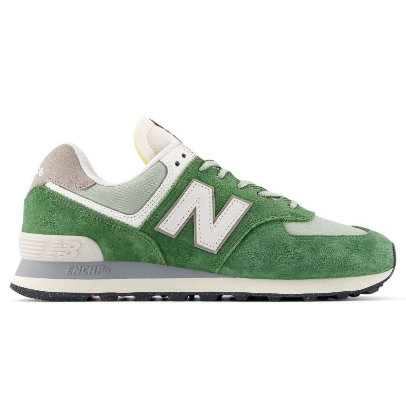 New Balance U574 lifestyle green unisex sneakers (U574GRE) General