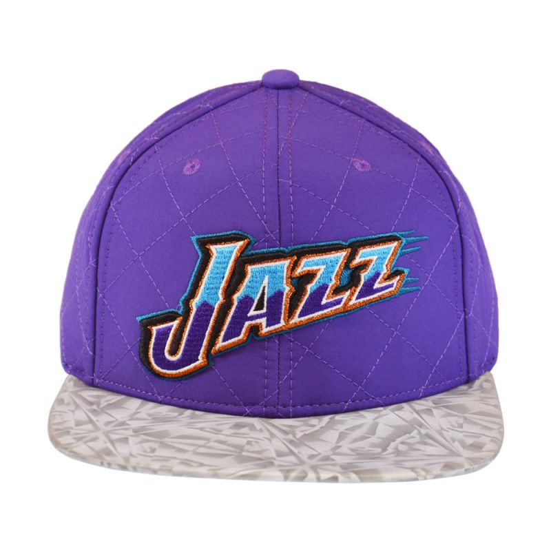 Mitchell & Ness NBA Diamond Base Snapback HWC Utah Jazz Cap - HHSS1213-UJAYYPPPPURP uniwersalny baseball sapka