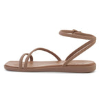 Crocs Miami Ankle Strap Sandal In Milk Chocolate