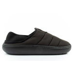 Crocs men's shoes slippers Classic Puff Moc slippers black insulated fekete papucs