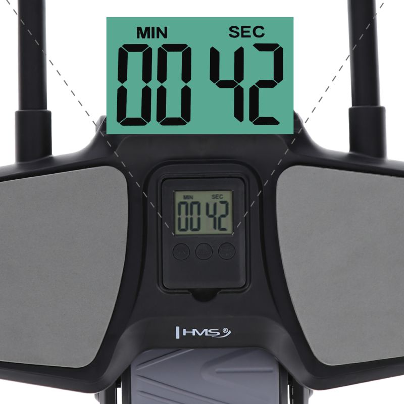 HMS Ka10 Black Abs Wheel Automatic Wheel For Exercising The Abdominal Muscles With Support fekete táska 17-38-033