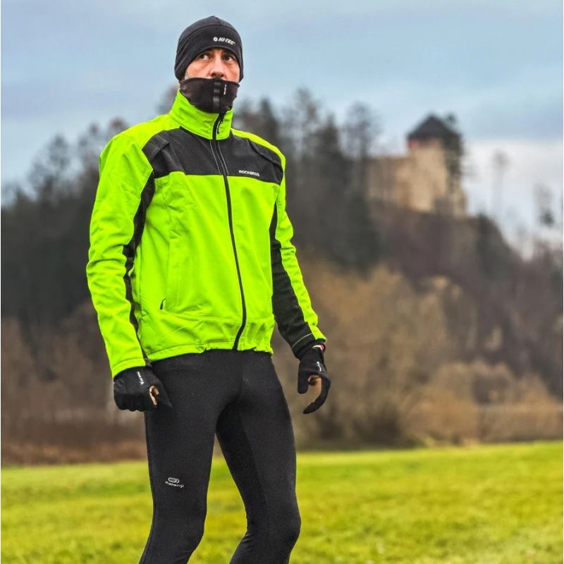 Rockbros men's -fluorescent fekete dzseki