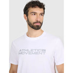 Men's regular printed T-shirt 4F 4FRAW25TTSHM3384-10S póló