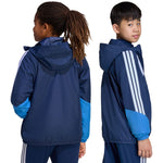 adidas Tiro 26 Competition All Weather Kids Blue JL7300 116 cm kabát