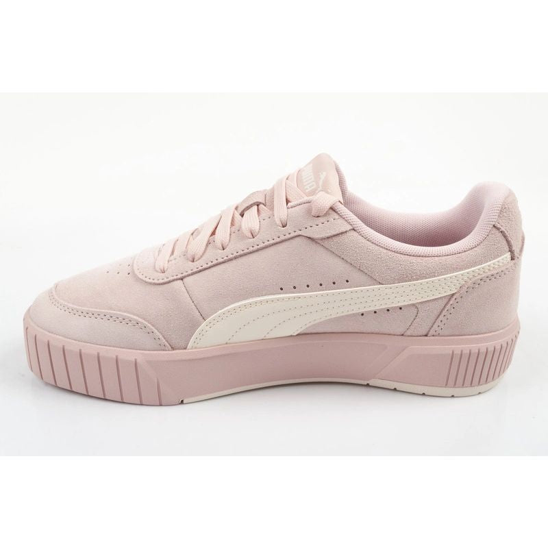 Puma women's sports Carina Mia SD powder leather comfortable sneakers rózsaszín cipő