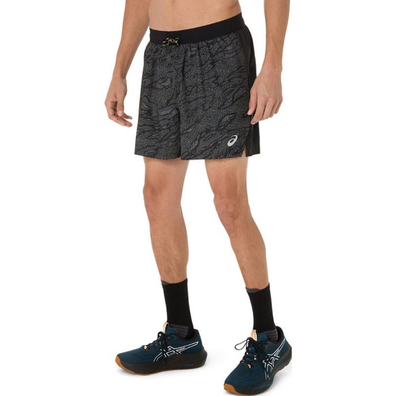 Asics FujiTrail All Over Print 5IN Short M 2011D392001 nadrág