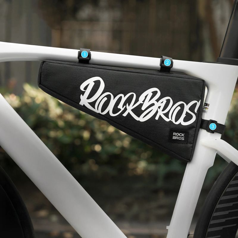 Rockbros G008 Flash Journey Triangle Frame Bike XL 1.9 L - Black czarny táska