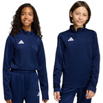 adidas Entrada 26 Training Top Navy Blue JZ6638 Kids Sweatshirt 104cm pulóver