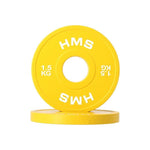 HMS Olympic Bumper Plate 2x1.5kg Yellow sárga póló 17-61-109