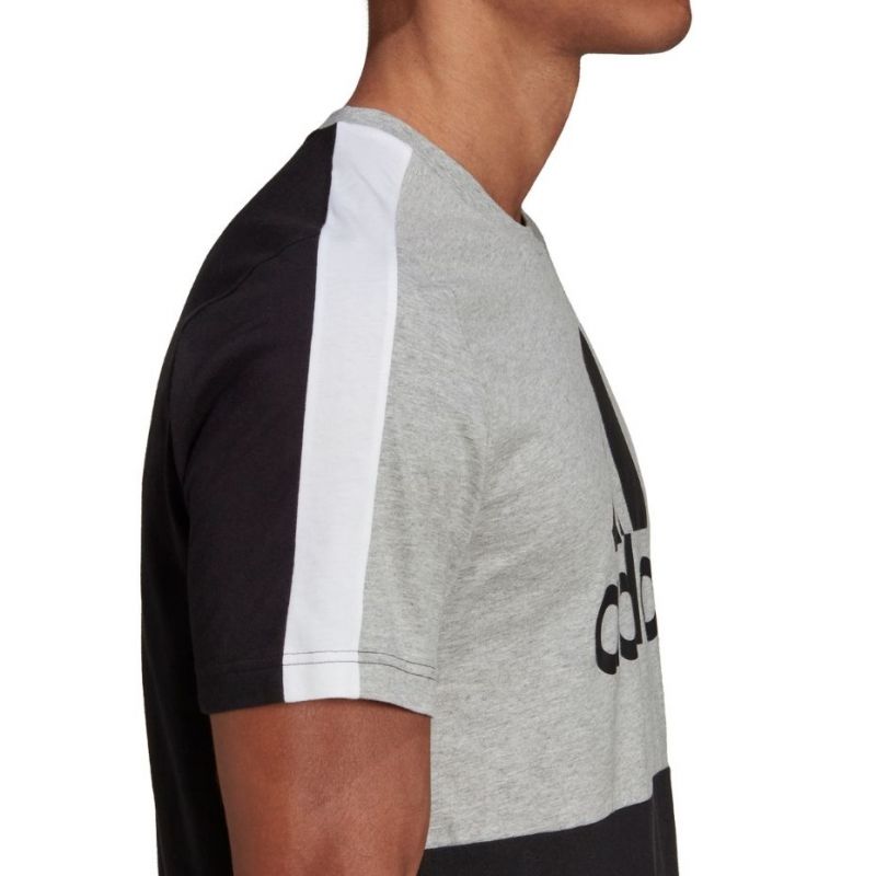 adidas Essentials Colorblock Single Jersey Tee M HE4334 Póló