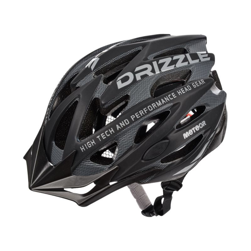 Meteor MV29 Drizzle Bike Helmet L 58-61 cm Black-Dark szürke helmets