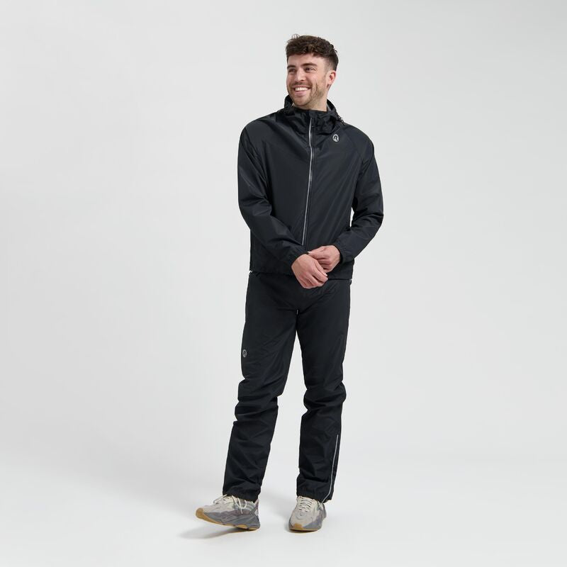 Rogelli CORE Rain Set Black fekete sets