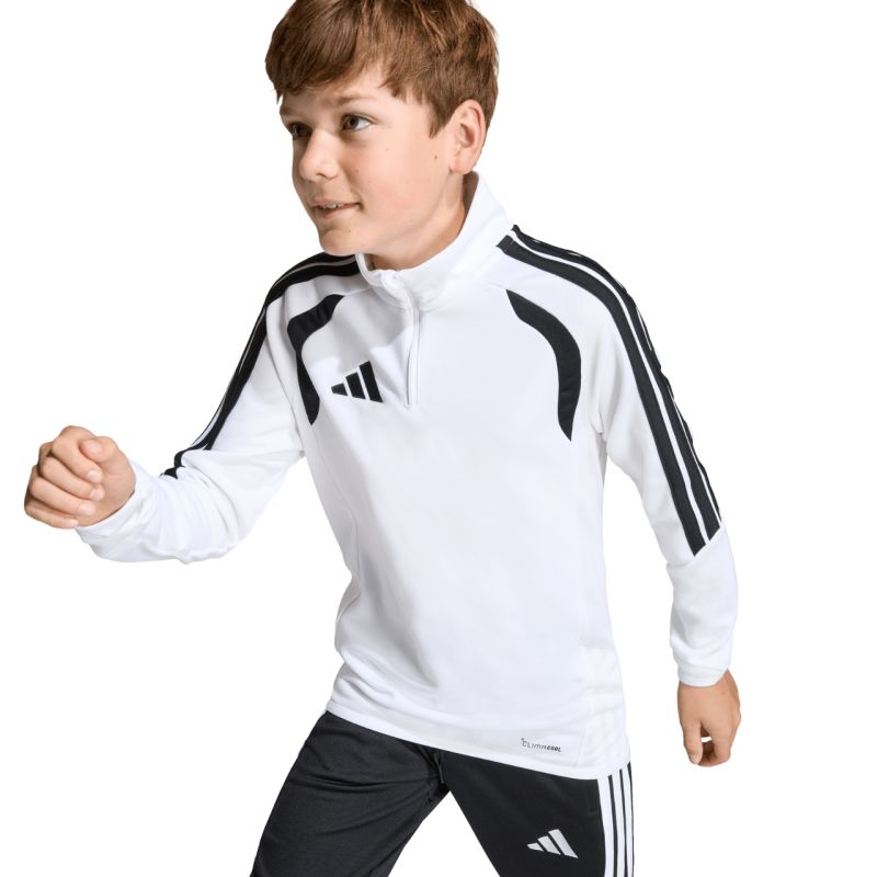 adidas Tiro 26 League Training Top Kids Sweatshirt White KC3696 104cm pulóver