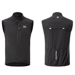 Rockbros MJ012 thermal vest size M - black fekete vests